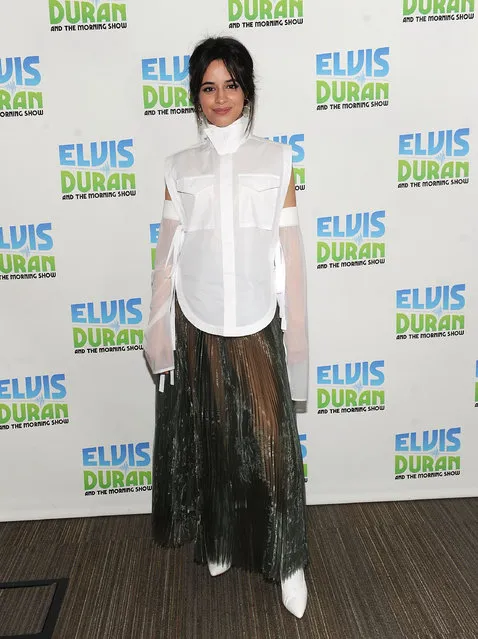 Camila Cabello visits “The Elvis Duran Z100 Morning Show” at Z100 Studio on January 11, 2018 in New York City. (Photo by Brad Barket/Getty Images)