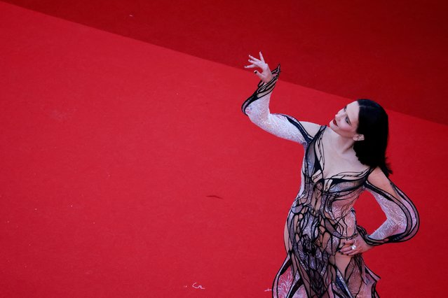 French actress and member of the Jury of the 77th Cannes Film Festival Eva Green arrives for the screening of the film “Kinds of Kindness” at the 77th edition of the Cannes Film Festival in Cannes, southern France, on May 17, 2024. (Photo by Yara Nardi/Reuters)