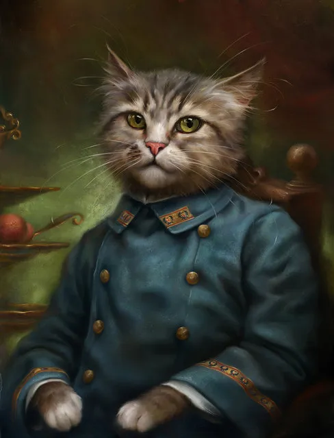 “The Hermitage Court Confectioner Apprentice Cat”. (Photo by Eldar Zakirov)