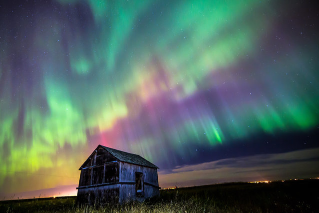 And he quickly became fascinated with aurora and how they never present themselves the same way, constantly challenging his photography ability. (Photo by Neil Zeller/Caters News)