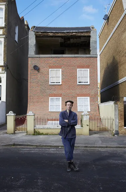 Margate Sliding House Created By Artist Alex Chinneck