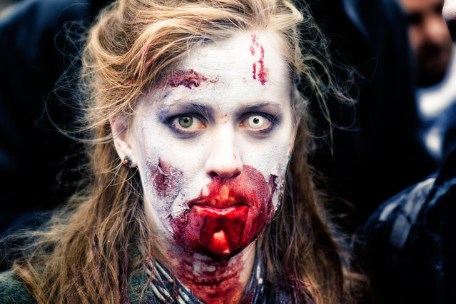 World Zombie Day 2013: London zombie walk. (Photo by Steve Wassell)