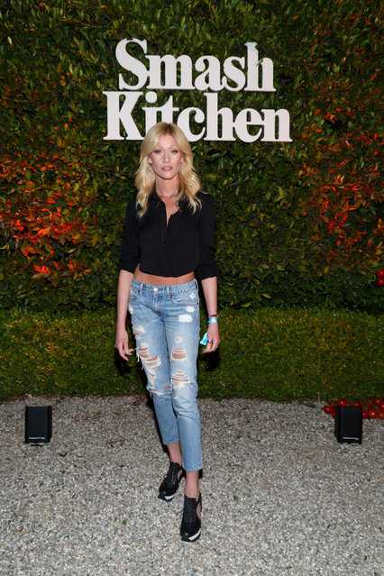 American actress and singer Katherine McNamara attends the Smash Kitchen LA Launch Event at Private Residence on April 04, 2025 in Los Angeles, California. (Photo by Phillip Faraone/Getty Images for Smash Kitchen)