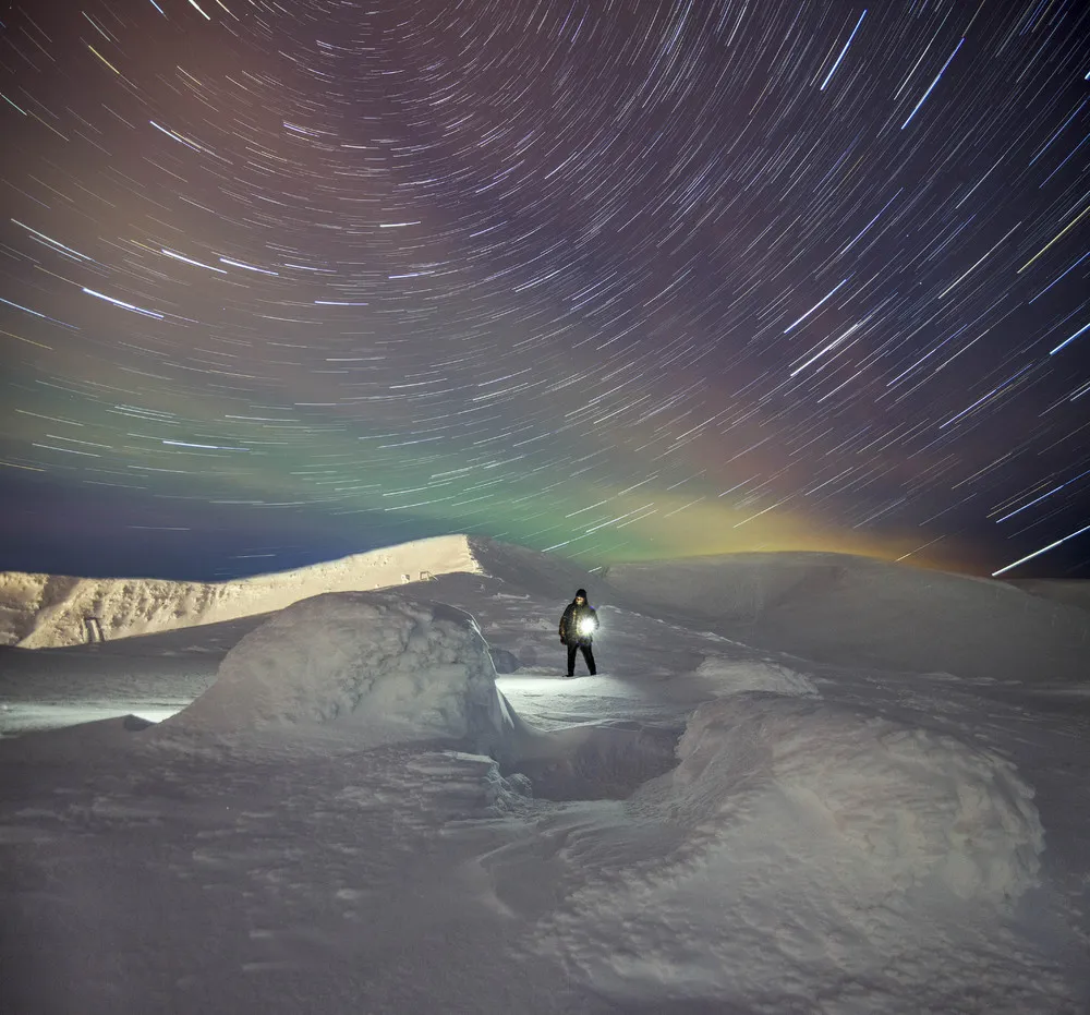 Under the Stars in Northern Russia