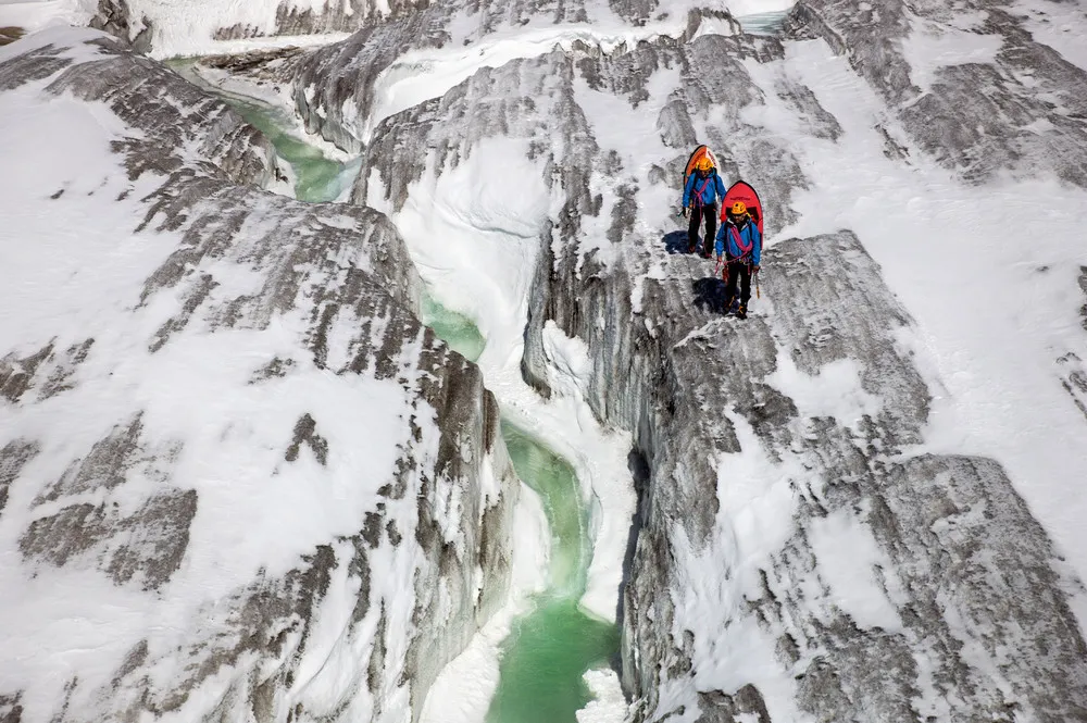 Glacial Hydro Speeding in Switzerland