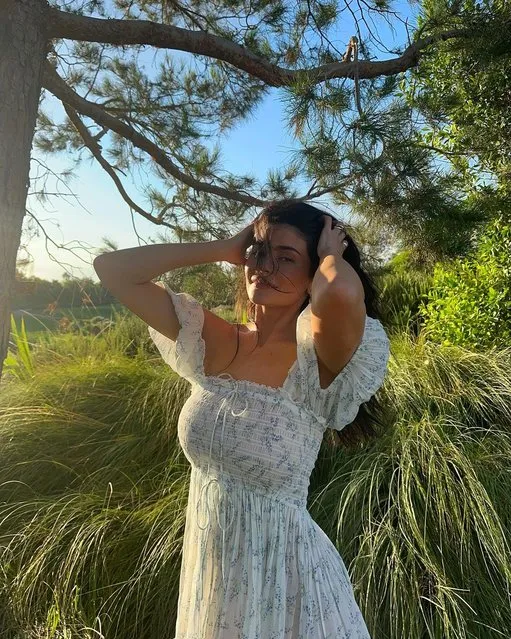American socialite and media personality Kylie Jenner in the second decade of June 2023 takes a more ethereal approach to her Instagram. (Photo by kyliehjenner/Instagram)