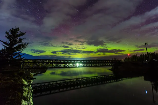 The photographer, from Calgary, Alberta, admitted he has always been a “night person”, becoming interested in night photography around 10 years ago. (Photo by Neil Zeller/Caters News)