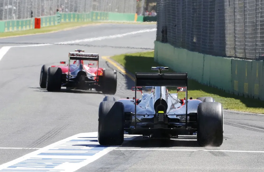Australian F1 Grand Prix at the Albert Park circuit, Melbourne