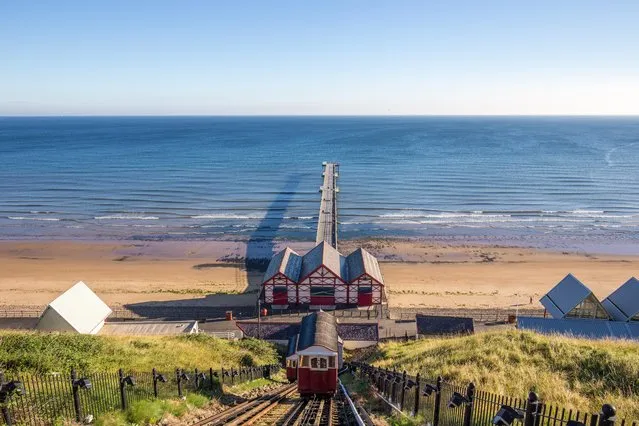 Saltburn-by-the-Sea, August 26, 2016. (Photo by Dave Zdanowicz/Rex Features/Shutterstock)