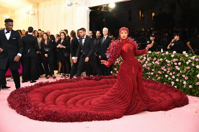 Cardi B attends The 2019 Met Gala Celebrating Camp: Notes on Fashion at Metropolitan Museum of Art on May 06, 2019 in New York City. (Photo by Dimitrios Kambouris/Getty Images for The Met Museum/Vogue)