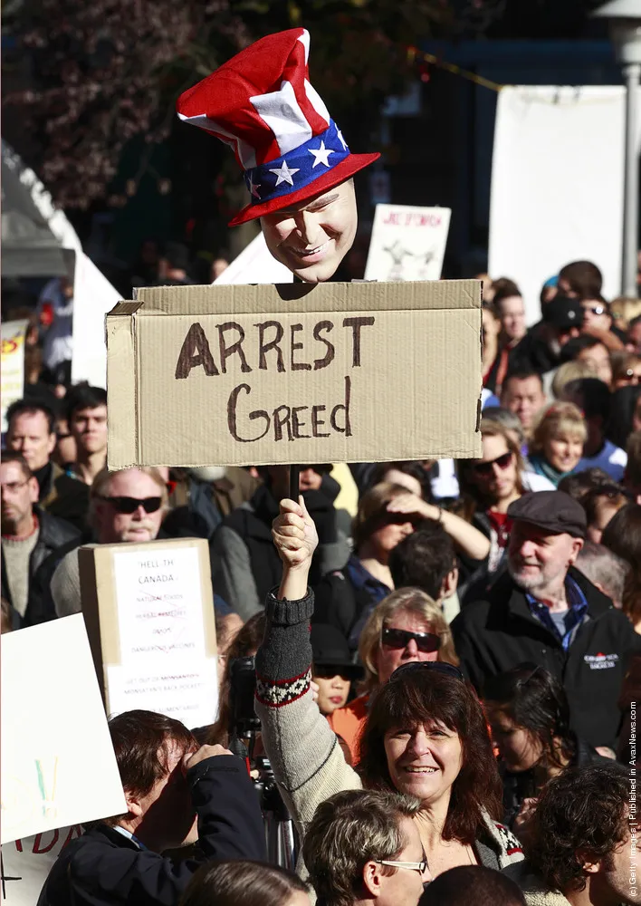 Wall Street Protests In Canada, Germany, UK And USA