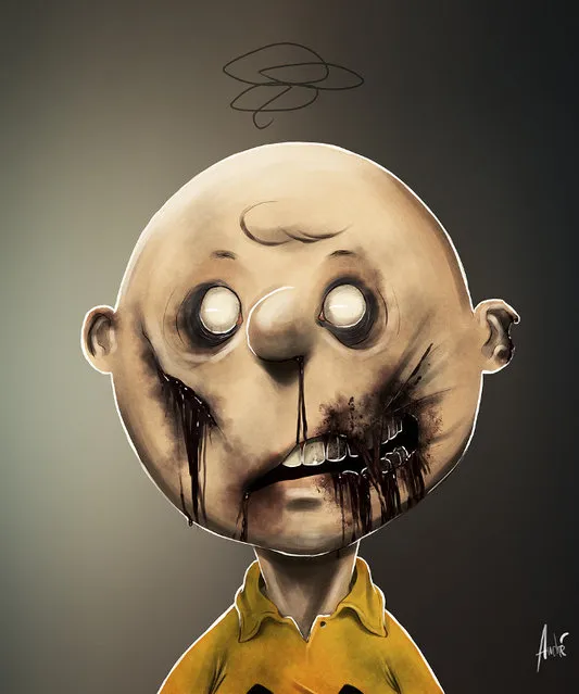 Zombie Portraits By Andre De Freitas