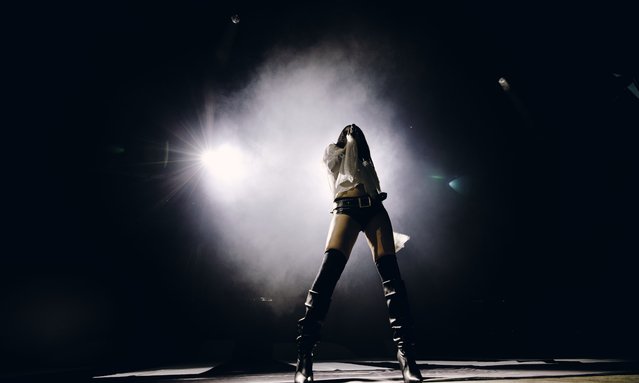 English singer, songwriter and DJ Charli XCX performs at the 2025 Laneway festival at Brisbane Showgrounds in Queensland, Australia on February 8, 2025. (Photo by Henry Redcliffe/The Guardian)