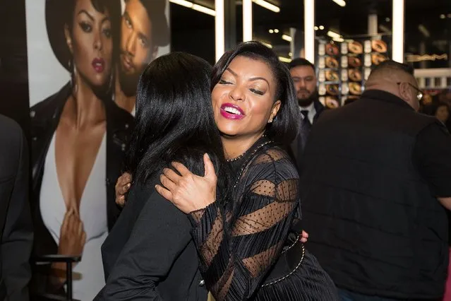 M.A.C. Viva Glam Spokesperson Taraji P. Henson meets fans at M.A.C. Michigan Avenue Store in Chicago on February 13, 2017 in Chicago, Illinois. (Photo by Jeff Schear/Getty Images for M.A.C. Cosmetics)