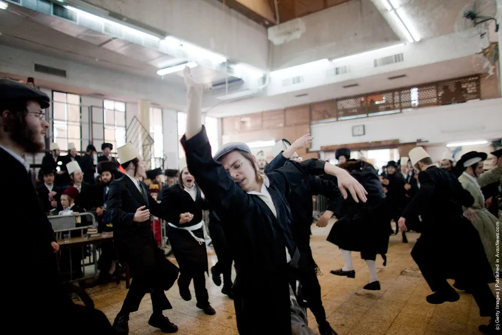 Ultra-Orthodox Jews Celebrate Purim