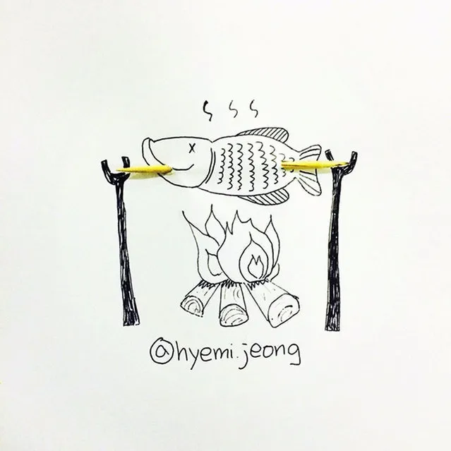 Illustrations From Everyday Objects By Hyemi Jeong Part 2