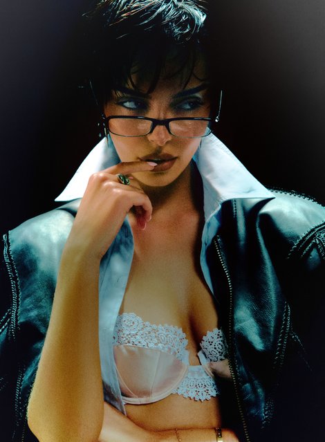 Irish television personality, presenter and model Maura Higgins for  Noctis Magazine early April 2025. Magazine insiders said “The look was just part of the cool creative for the shoot – powerful, strong, sеxy and experimental”. (Photo by Noctis Magazine)