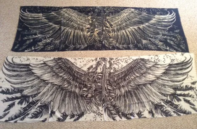 Shovava Wing Scarves By Roza Khamitova