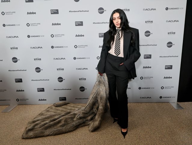 British singer Charli xcx attends “The Moment” Premiere during the 2026 Sundance Film Festival at Eccles Center Theater on January 23, 2026 in Park City, Utah. (Photo by Dia Dipasupil/Getty Images)