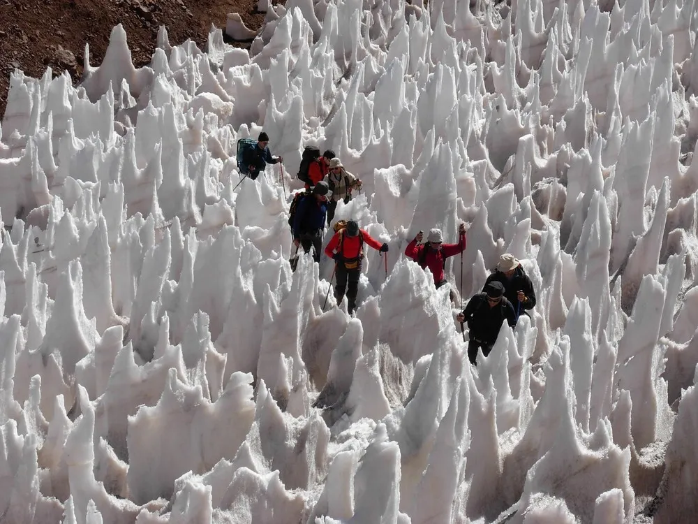 The Strange Snow Formations Called Penitentes