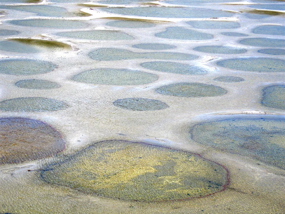 Kliluk, the Spotted Lake, Canada 