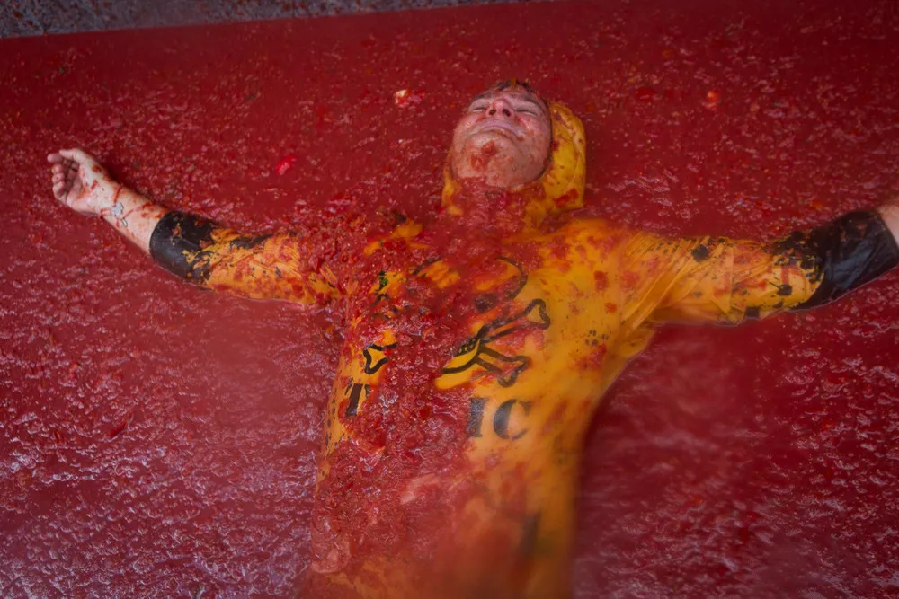 Tomatina 2016 in Spain