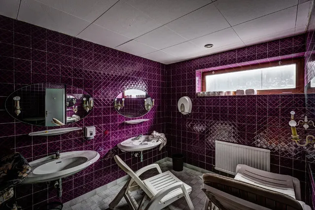 Inside a hotel in Austria. (Photo by Thomas Windisch/Caters News)