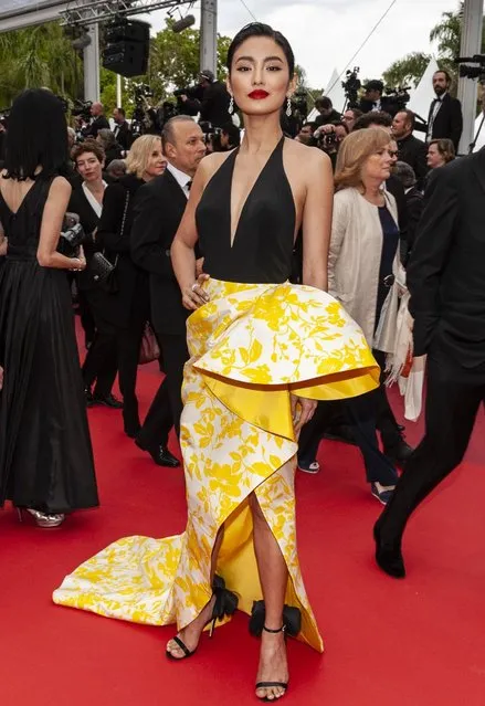 Thai model Nattasha Bunprachom attends the screening of “A Hidden Life (Une Vie Cachée)” during the 72nd annual Cannes Film Festival on May 19, 2019 in Cannes, France. (Photo by Gisela Schober/Getty Images)