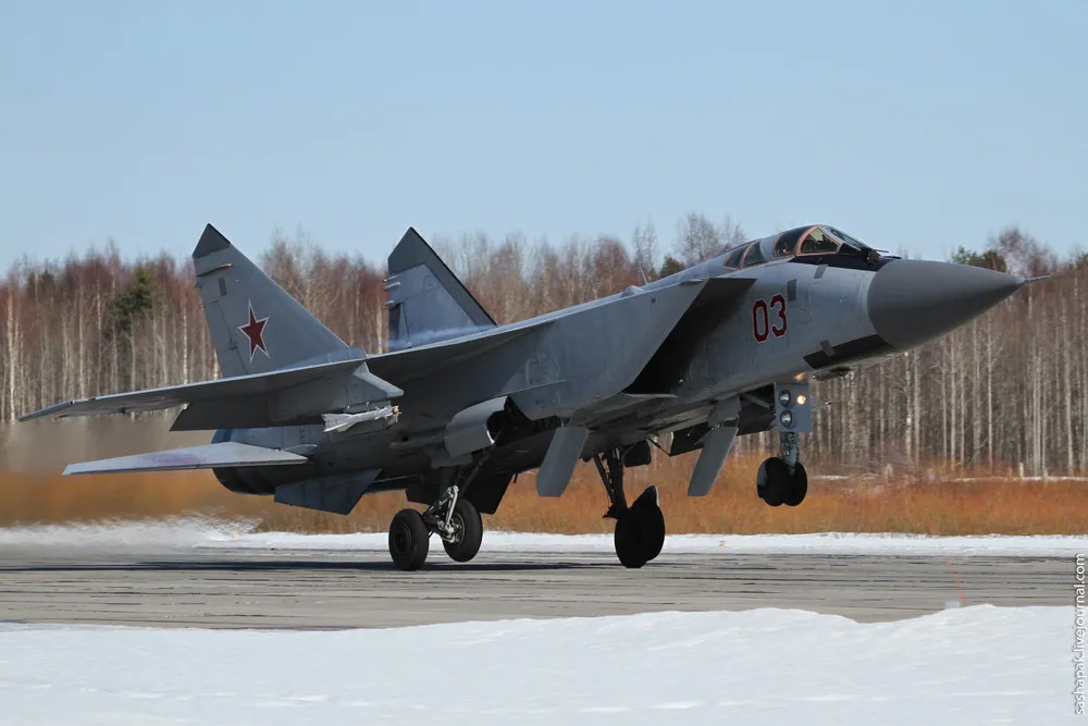 The Mikoyan MiG-31 “Foxhound”