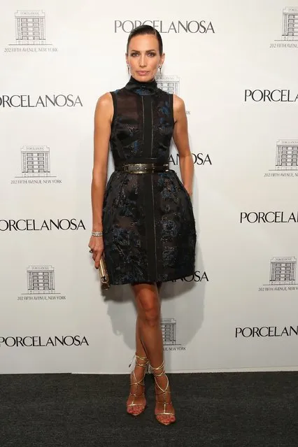 Arantxa del Sol attends Madison Square Park Conservancy's Fall Fundraising Gala in partnership with the grand opening of Porcelanosa's flagship Showroom on September 9, 2015 in New York City. (Photo by Cindy Ord/Getty Images for Porcelanosa)