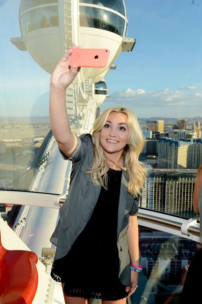 Celebrities Caught Taking Selfies