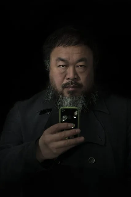 In this photo provided on Friday February 15, 2013 by World Press Photo, the 2nd prize Prize People – Staged Portraits Single by Stefen Chow, Malaysia, for Smithsonian magazine, shows a portrait of Ai Wei Wei, Beijing, China, February 6, 2012. (Photo by Stefen Chow/AP Photo/Smithsonian magazine)