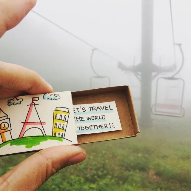 Handmade Matchbox-Cards by Shop3xu