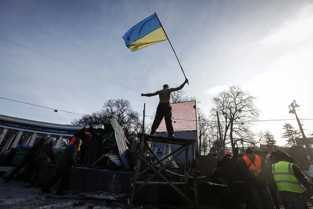 Ukraine Protests Turn Into Fiery Street Battles, Part 2