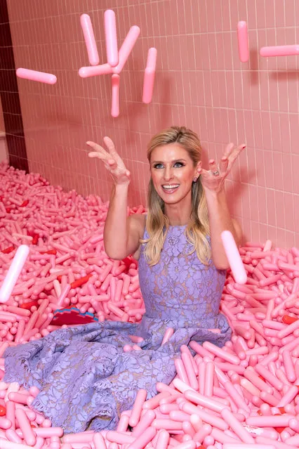 The Young Hearts Friends Fest: Valentine's Party benefiting God's Love We Deliver Museum of Ice Cream, NY on February 6, 2024.  Pictured: American socialite Nicky Hilton. (Photo by Janet Mayer/Splash News and Pictures)
