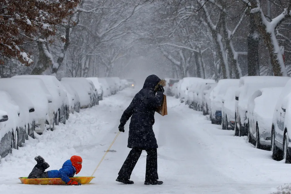 Powerful Snowstorm in USA