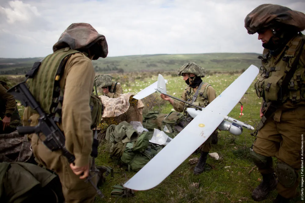 Israeli Troops Showcase Rapid Launch Surveillance Drone