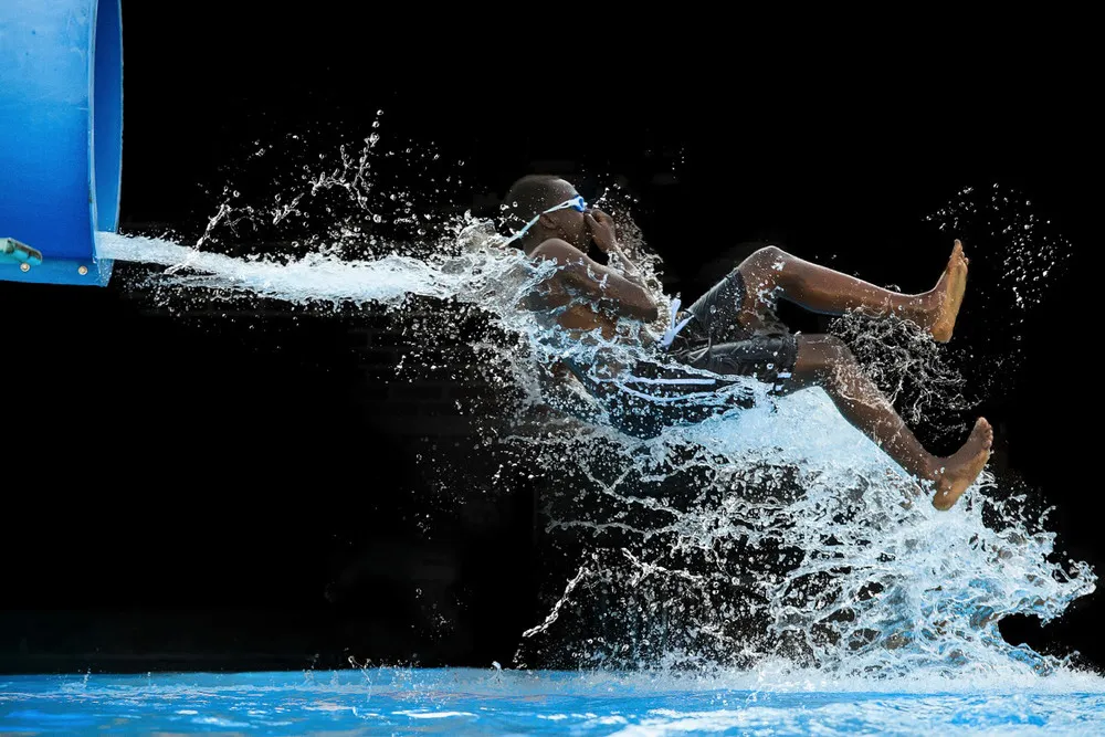 The Joys of the Water Slide