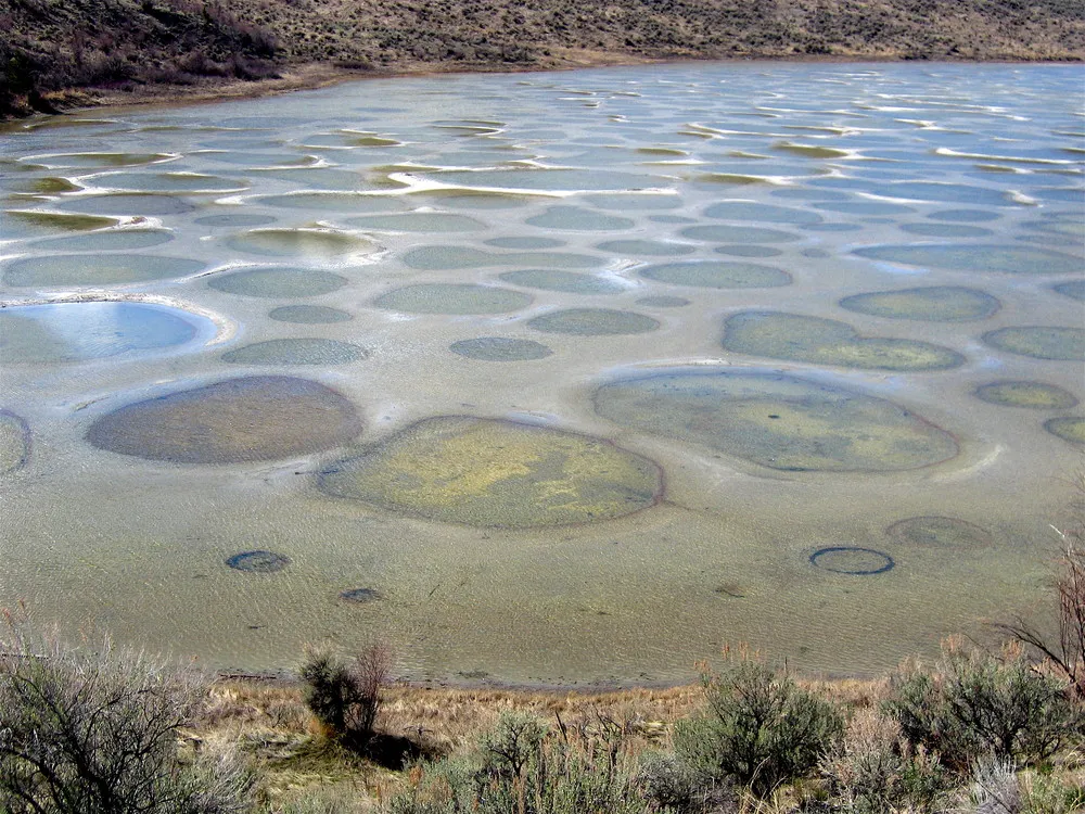 Kliluk, the Spotted Lake, Canada 