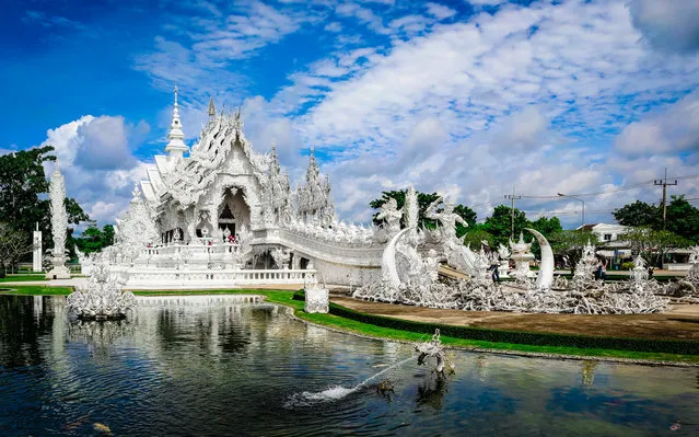 Wat Rong Khun Temple In Chiang Rai Thailand