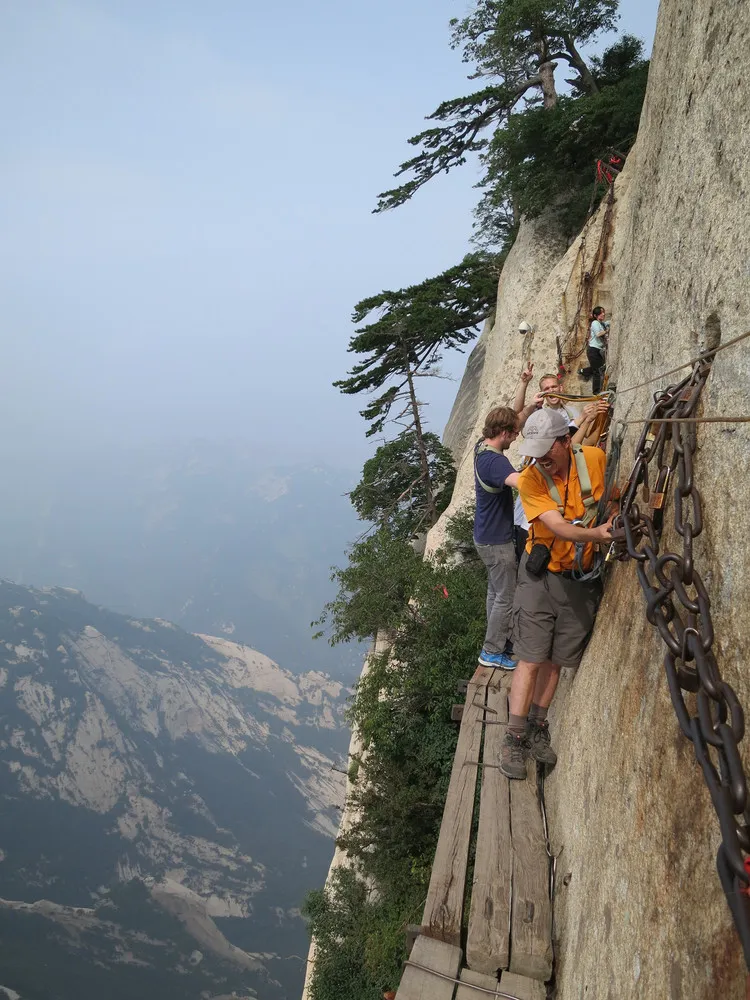 Cliffside Path: Mount Hua