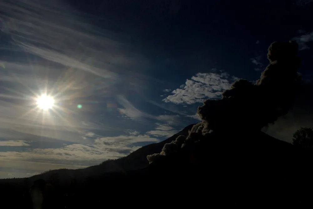 Volcano Eruption in Indonesia
