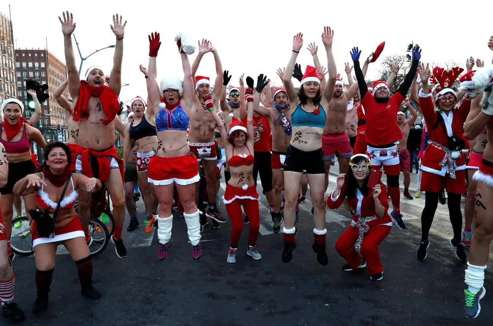 Great Santa Claus Run in Budapest