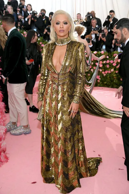 Rita Ora attends The 2019 Met Gala Celebrating Camp: Notes on Fashion at Metropolitan Museum of Art on May 06, 2019 in New York City. (Photo by Neilson Barnard/Getty Images)
