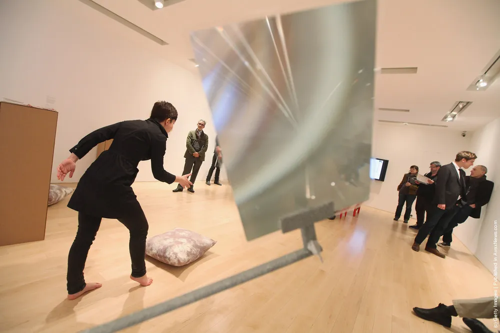 Whitney Holds Press Preview Of 2012 Biennial Exhibition