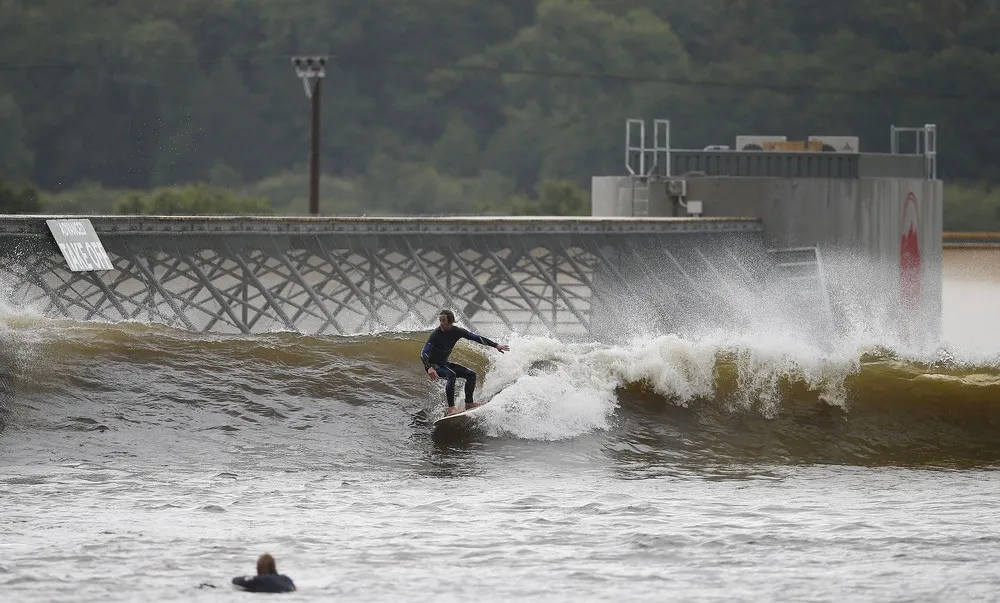 World's First Commercial Artificial Surfing Lake