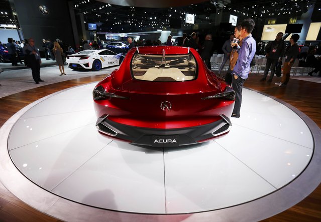 Acura introduces its Acura Precision concept car at the 2016 Los Angeles Auto Show in Los Angeles, California, U.S November 16, 2016. (Photo by Mike Blake/Reuters)