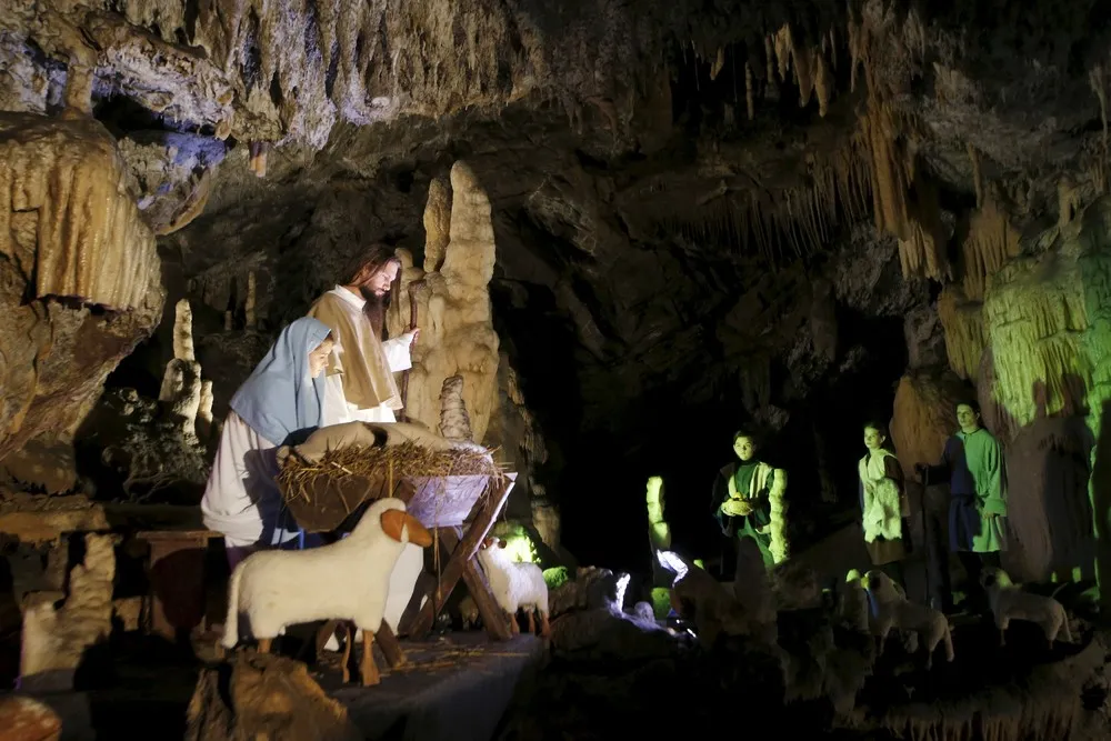 Nativity Scene in Postojna Cave