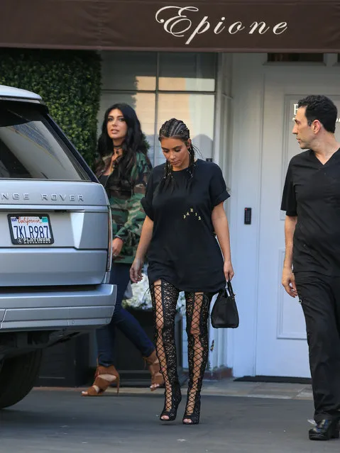 Kim Kardashian is seen on August 04, 2016 in Los Angeles, California. (Photo by BG001/Bauer-Griffin/GC Images)