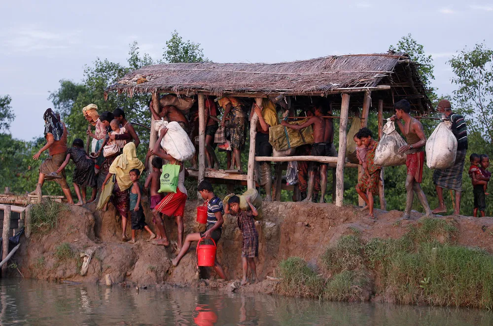 Rohingya River Crossing